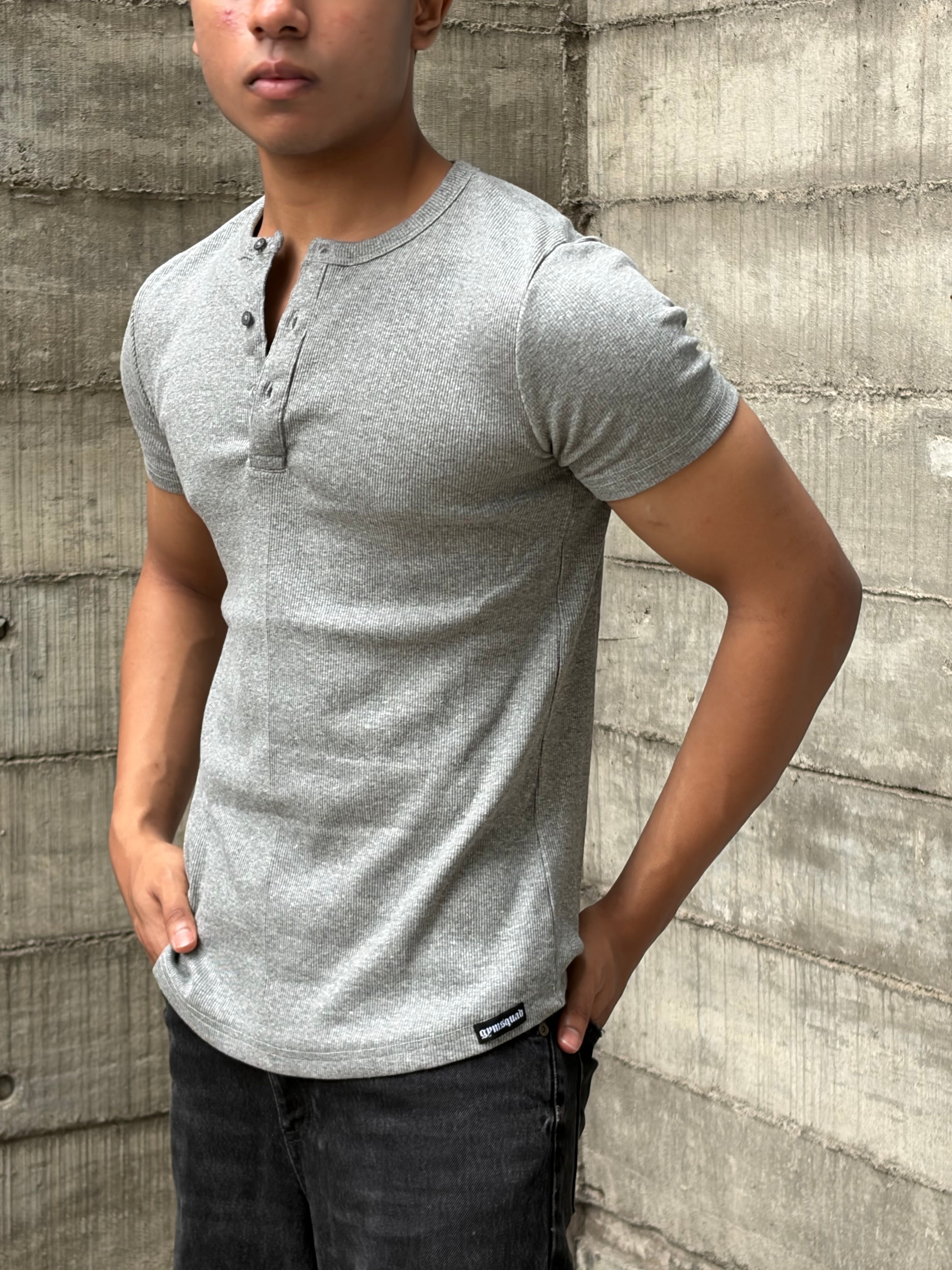 Henley - Grey