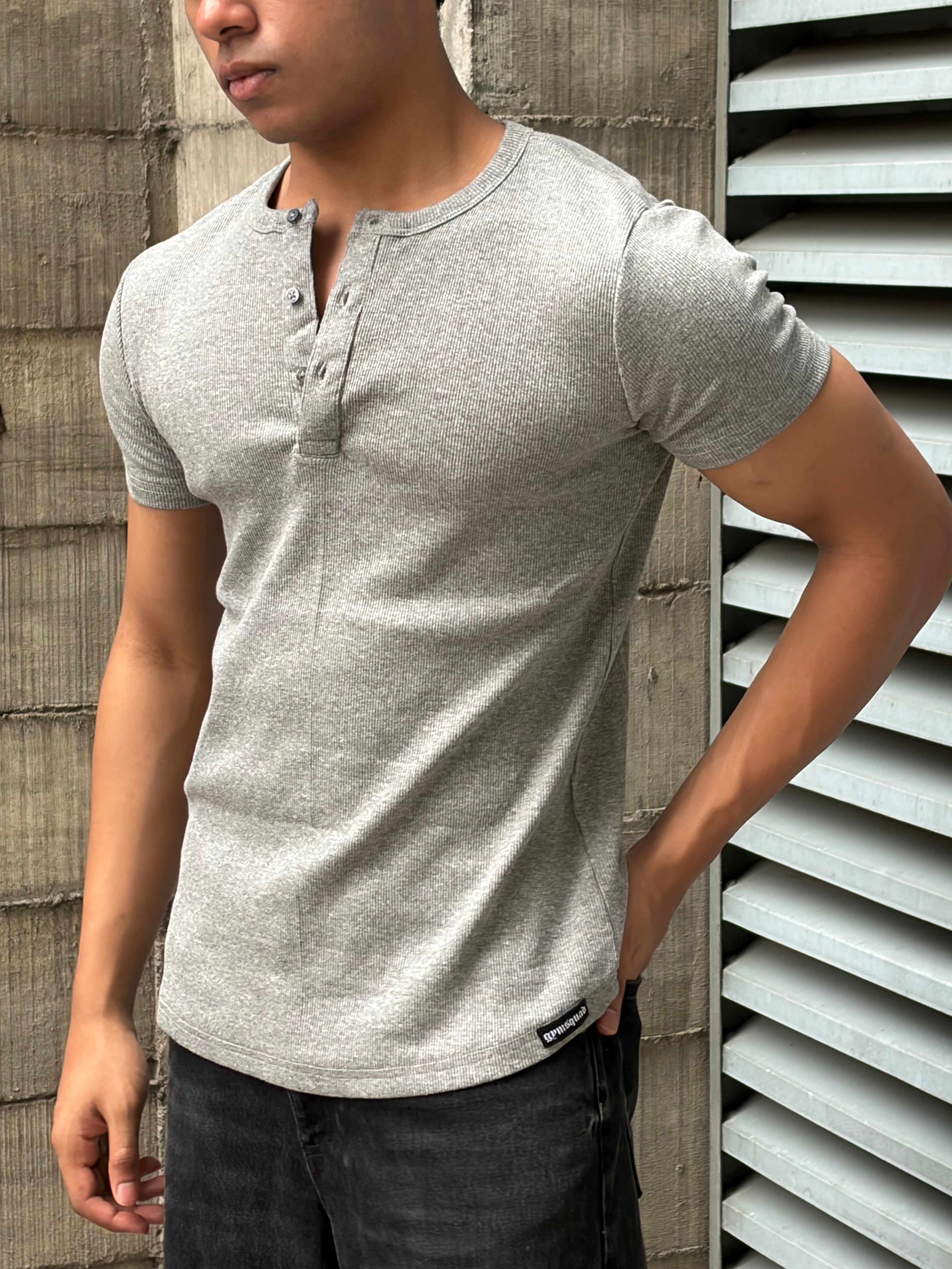 Henley - Grey
