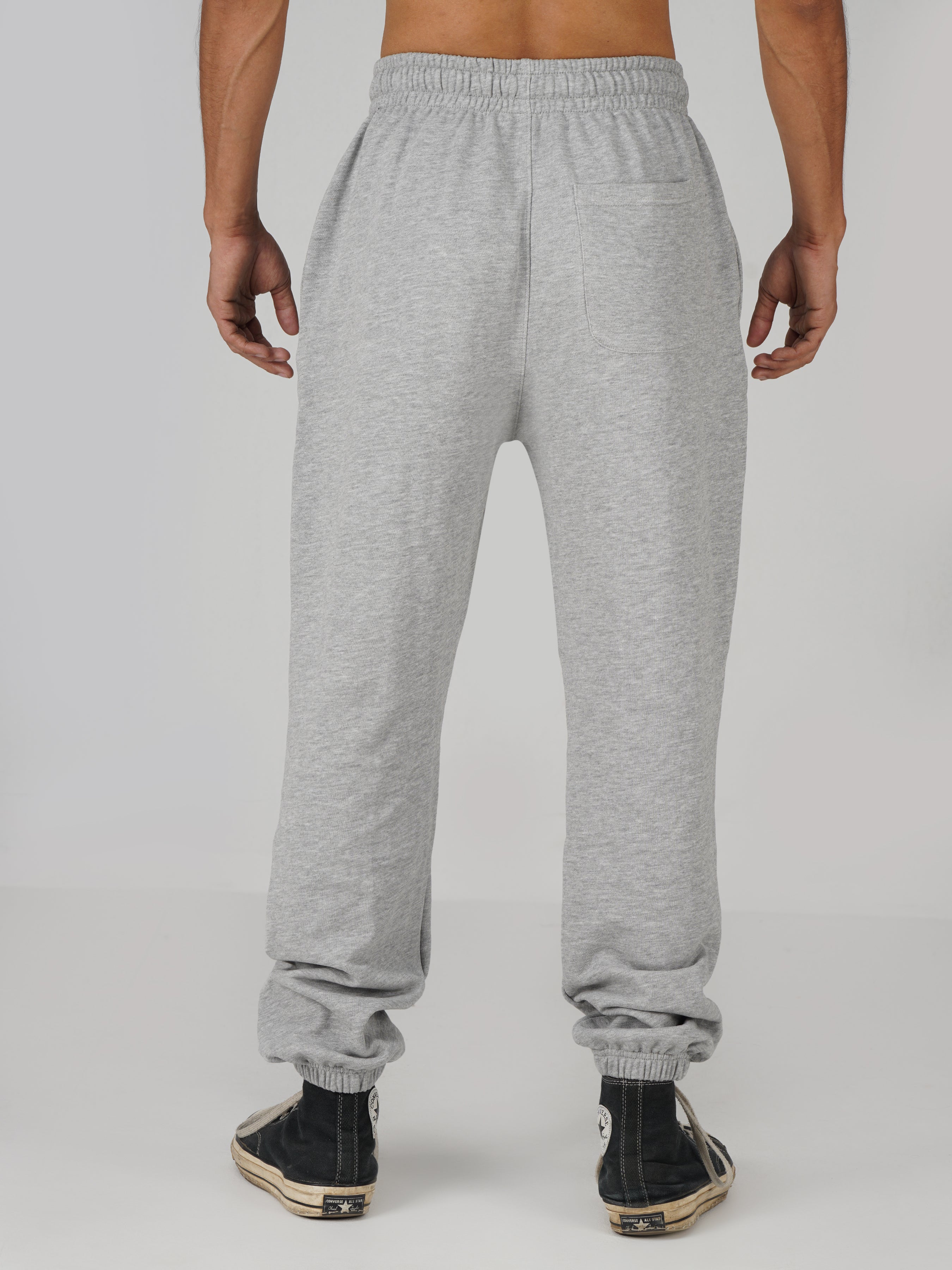Lifting Club Cuffed Sweatpants(Grey)