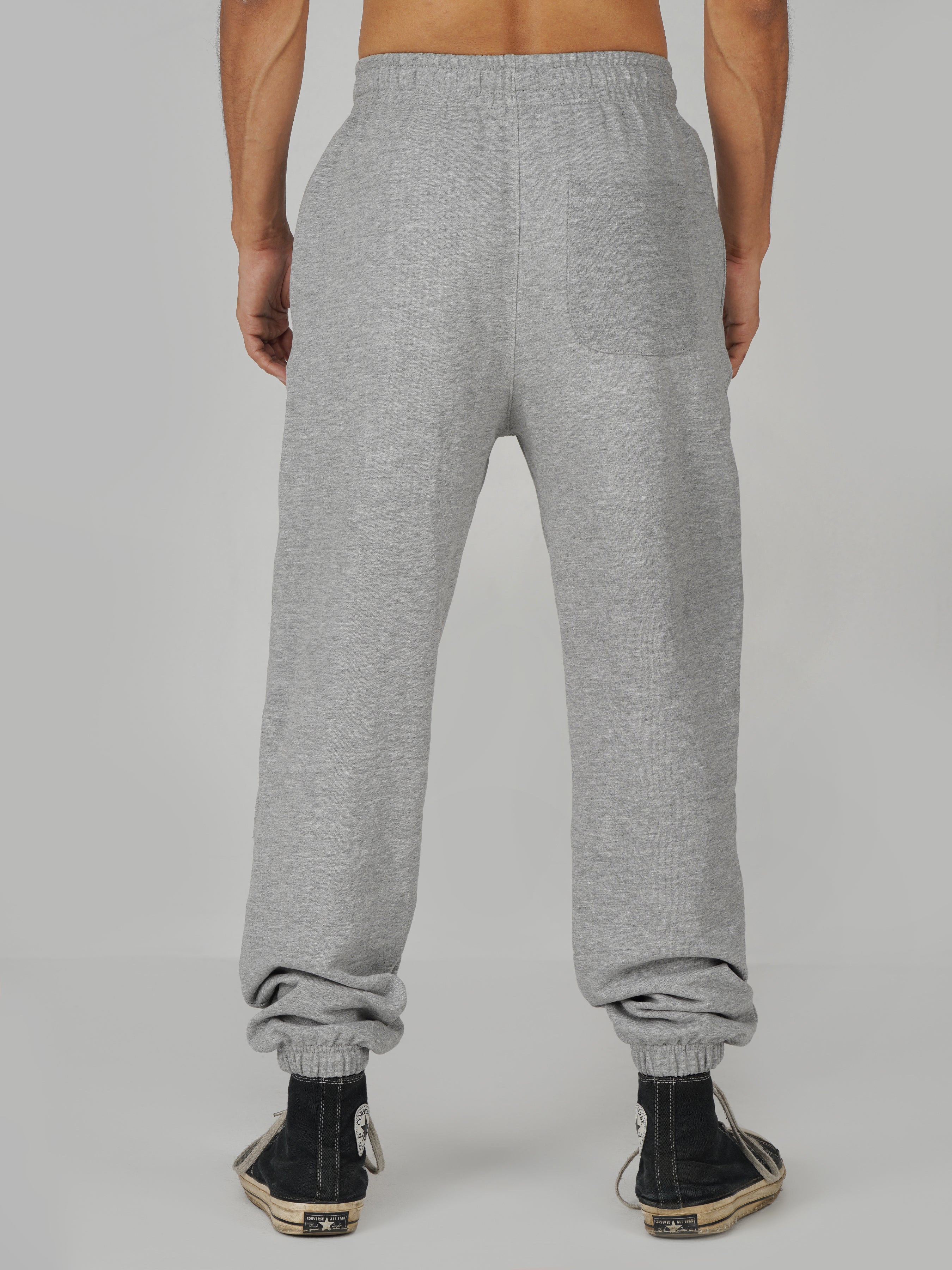 Classic Series Cuffed Sweatpants(Grey)