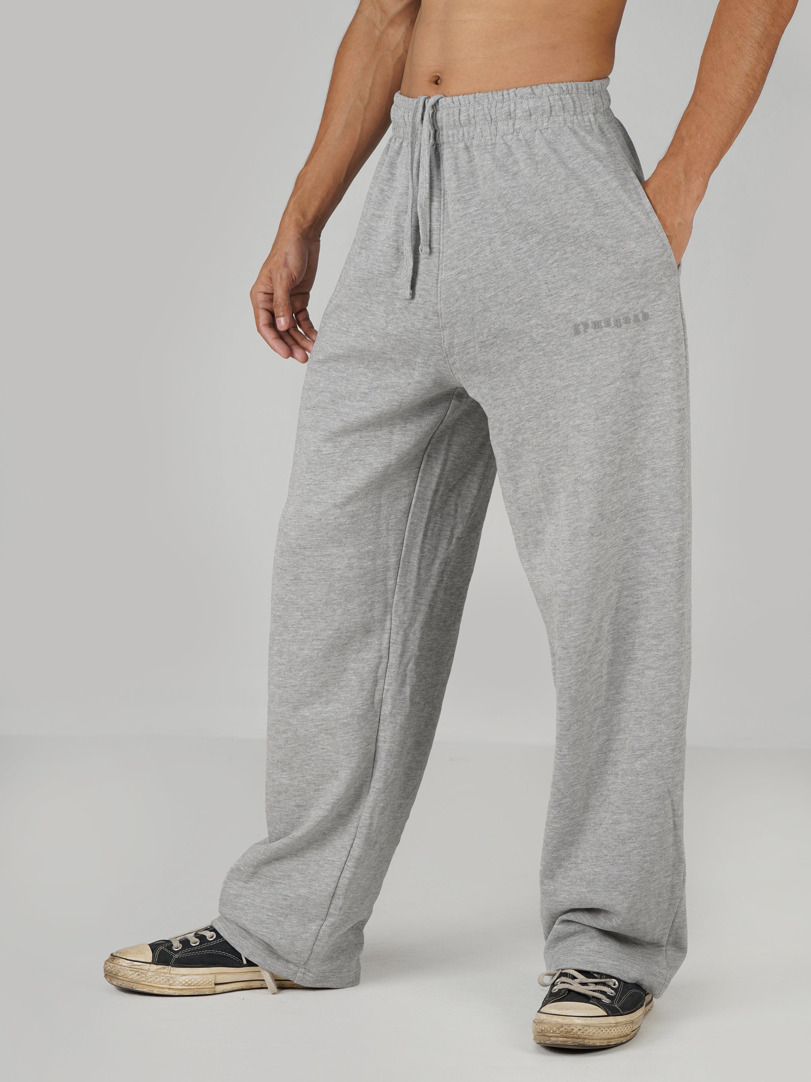 Classic Series Baggy Sweatpants(Grey)