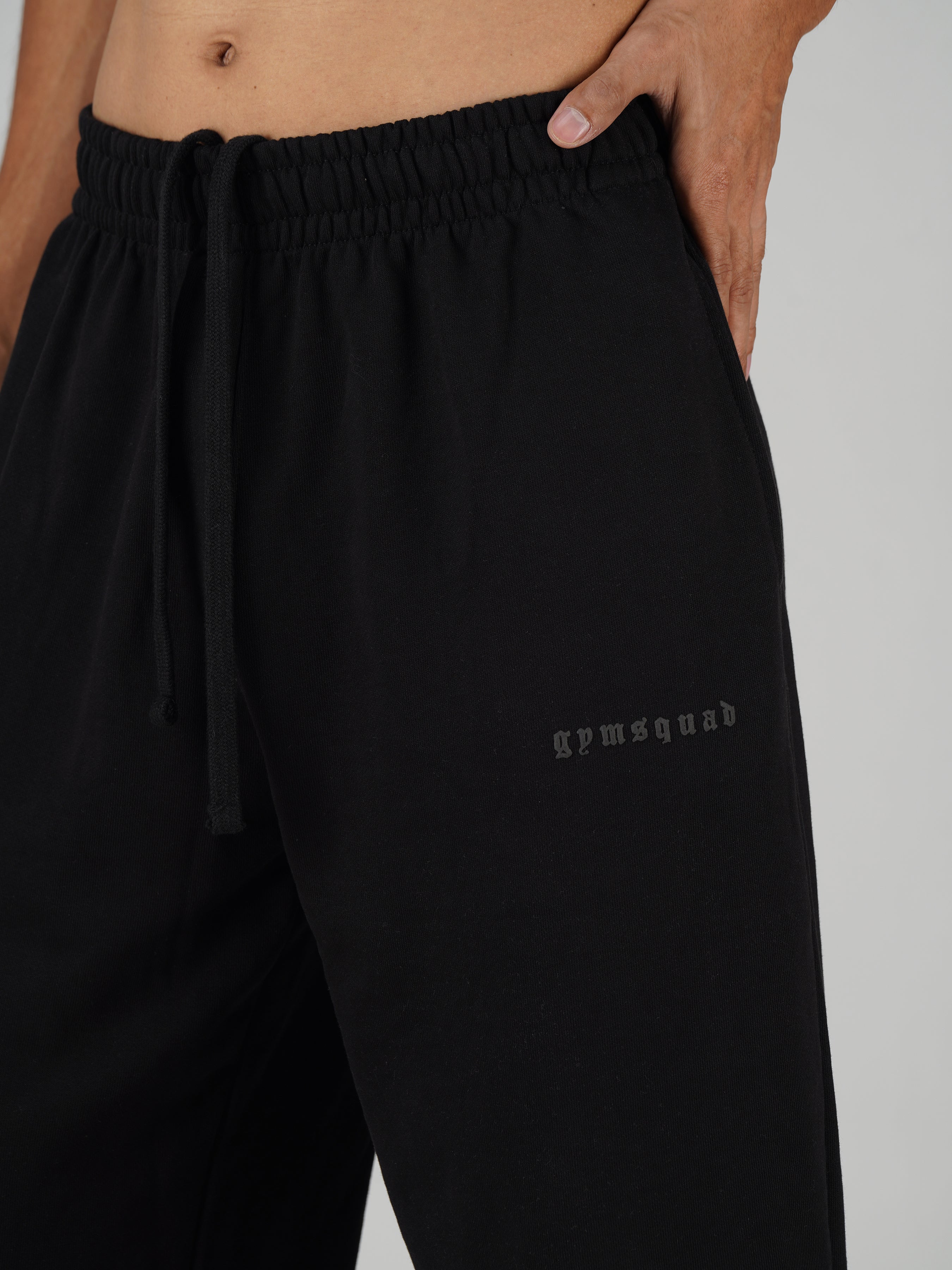 Classic Series Baggy Sweatpants(Black)