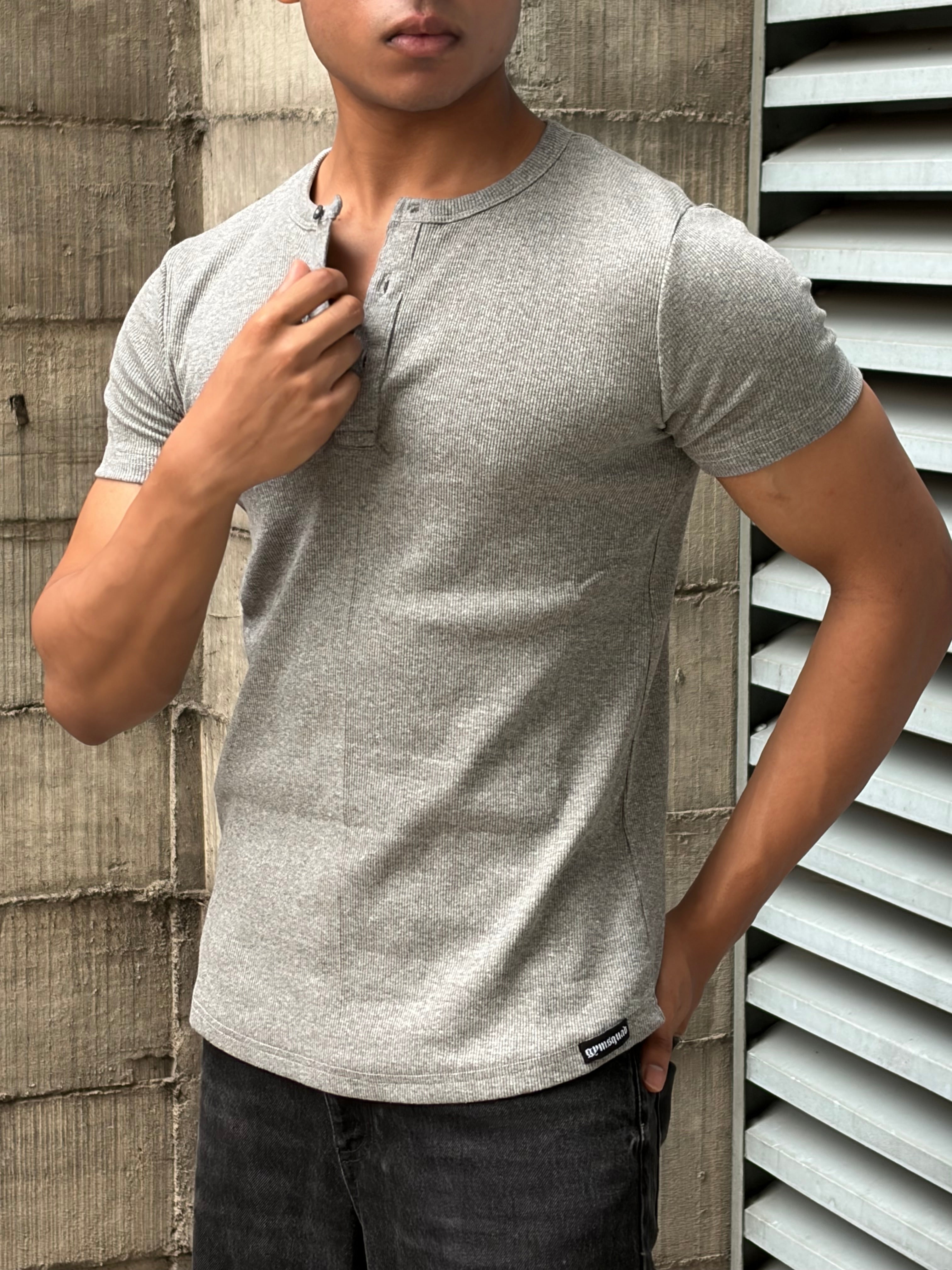 Henley - Grey