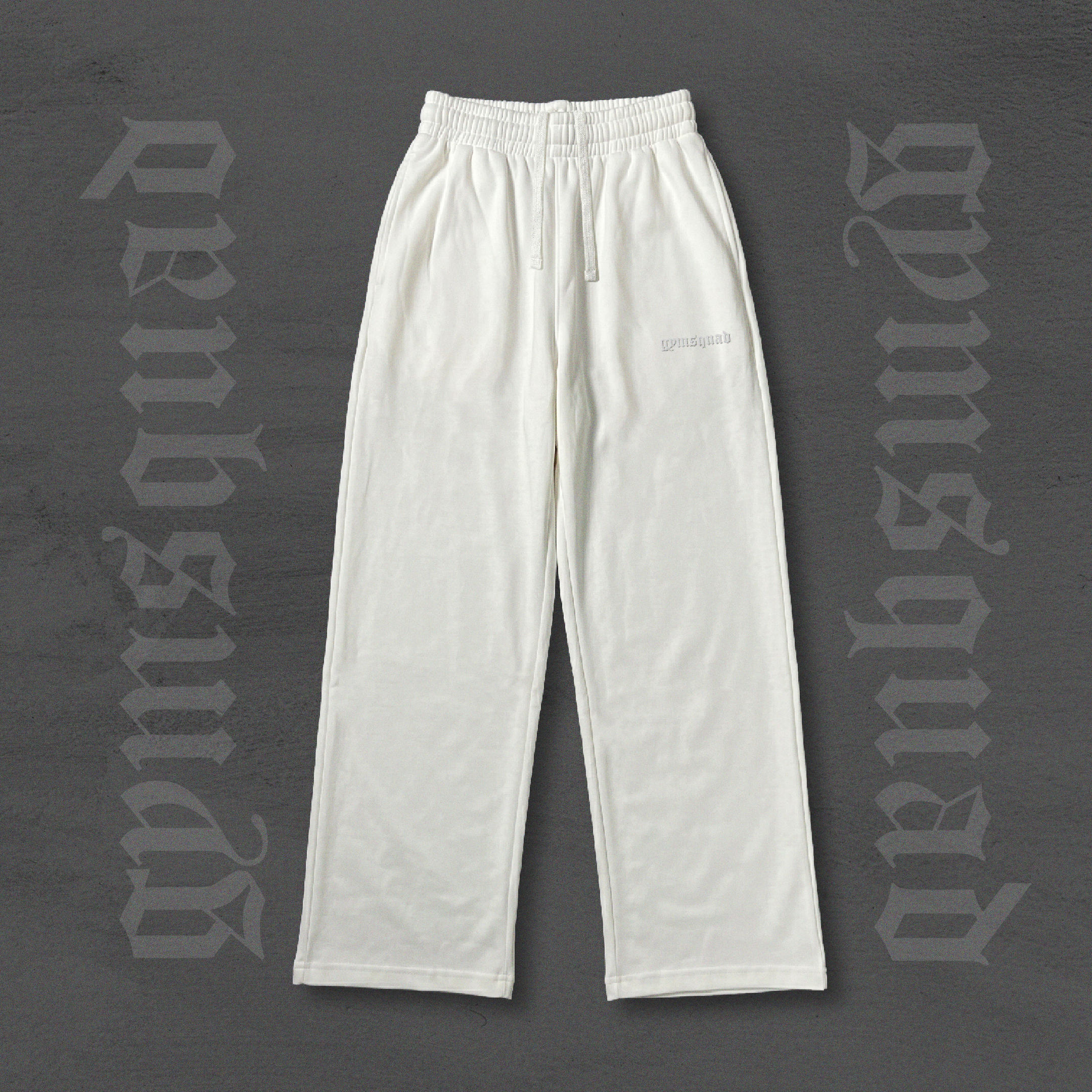 Classic Series Baggy Sweatpants(White)