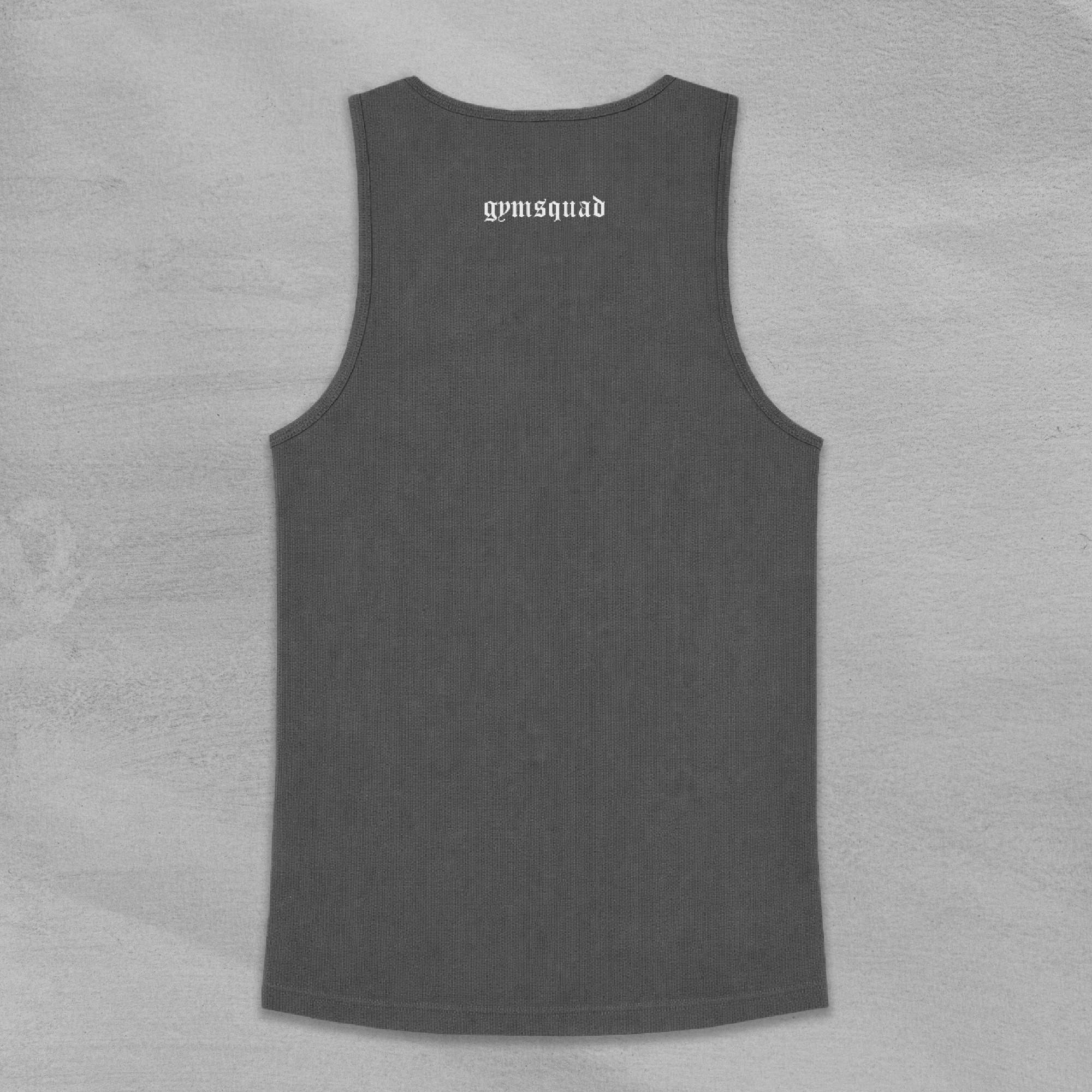 Ribbed Vest(Dark Grey)
