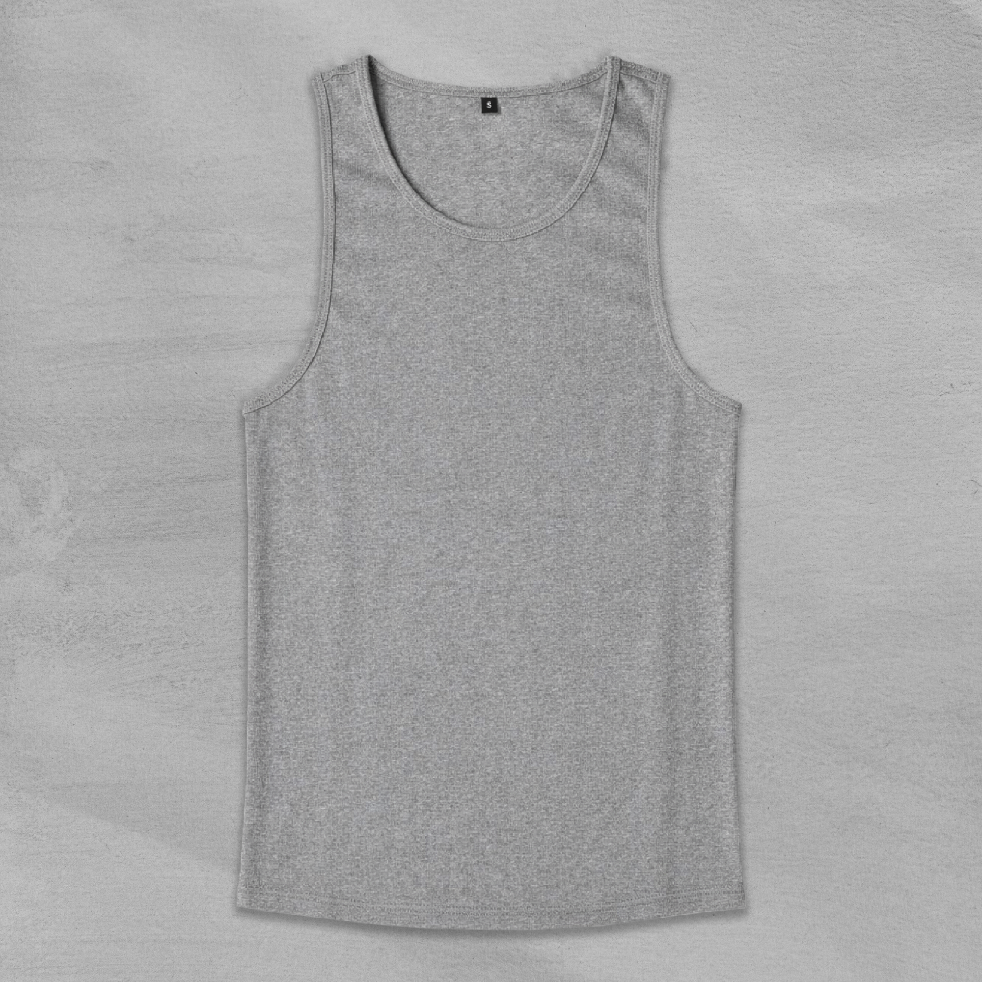Ribbed Vest(Grey)