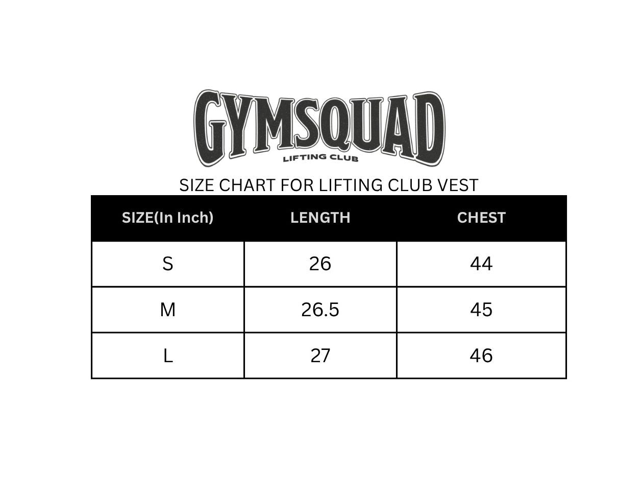 Lifting Club Crop Cut-offs Vest(Black)